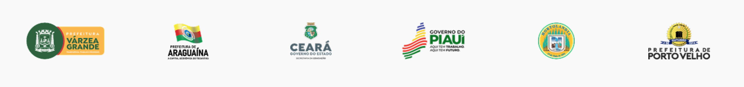 Prefeituras e Governos Parceiros